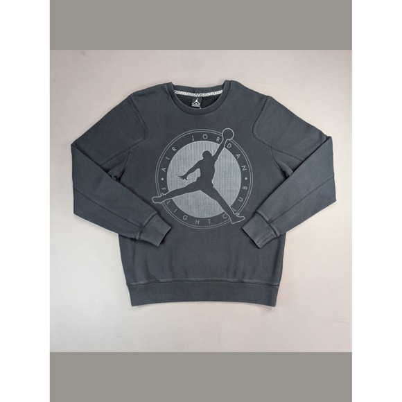 Jordan Other - Jordan Flight Club Crewneck Sweatshirt XL Black Fleece Jumpman Graphic
